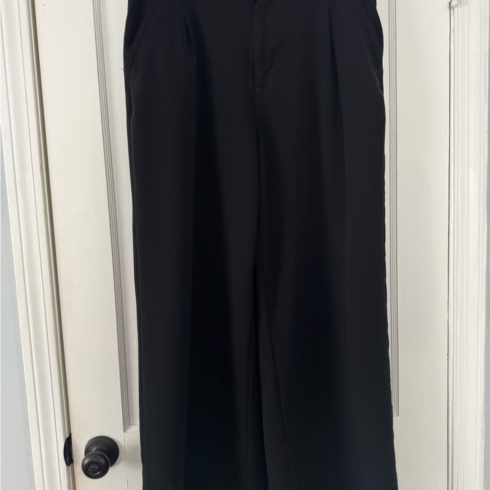 American Eagle Outfitters Black Wide Leg Pants
